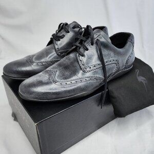 NEW! Harry's of London Rubber Sole Leather Wingtips - 8.5, Gray